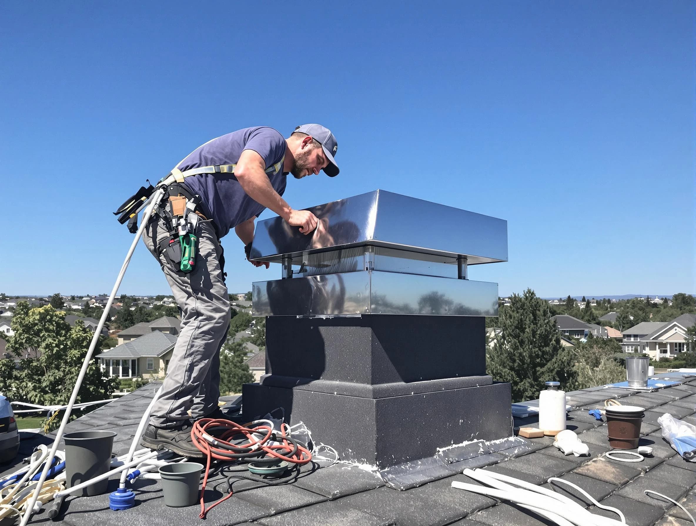 Chimney Cap Services service in Woonsocket, RI