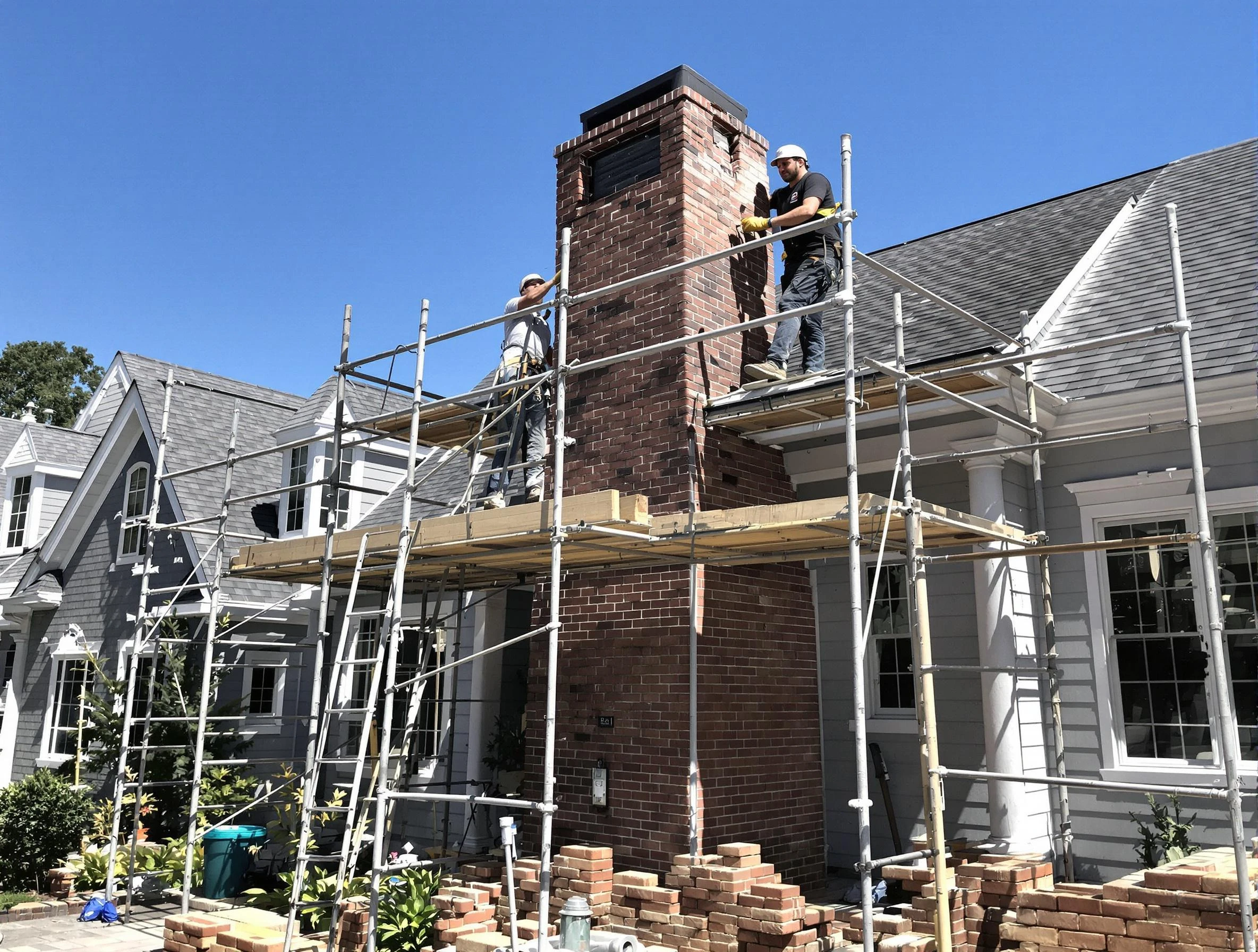 Chimney Rebuilding in Woonsocket
